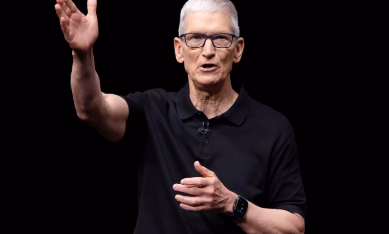 Apple announces a major leadership transition as Tim Cook steps down as CEO, with longtime executive John Ternus set to take over on September 1, marking a new era for the tech giant.