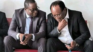 Opposition leaders Brian Mundubile and Makebi Zulu have been handed to police for questioning over alleged threats to national security.