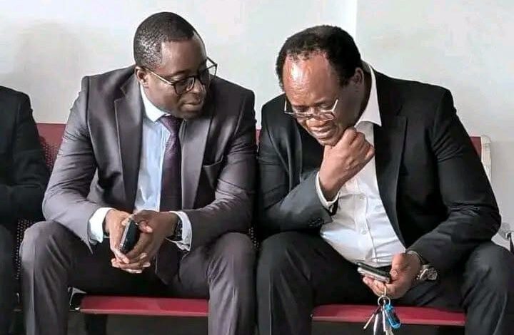 Opposition leaders Brian Mundubile and Makebi Zulu have been handed to police for questioning over alleged threats to national security.