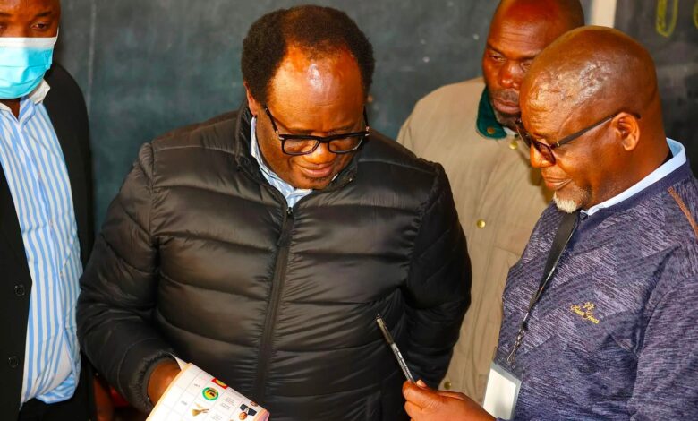 Brian Mundubile and Makebi Zulu have been handed to police for questioning as authorities investigate alleged national security concerns.